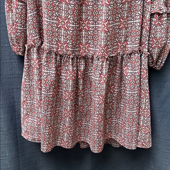 Bohemian Patterned Maxi Dress - Picture 2 of 7